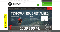 Desktop Screenshot of bikeway.cz
